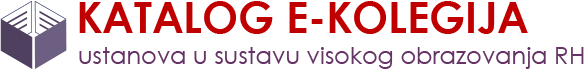 Logotip Kataloga e-kolegija